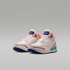 Jordan 3 Retro "Play Your Way" Little Kids' Shoes