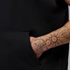 Pánská mikina Jordan Sport Hoop Fleece Dri-FIT bez rukávů a s kapucí