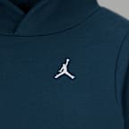 Conjunto de 2 peças com hoodie pullover Jordan Brooklyn Fleece para bebé (12-24 meses)