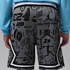 Jordan Dri-FIT Big Kids' MJ Printed Sport Diamond Shorts