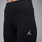 เลกกิ้งเอวปานกลางขาบานผู้หญิง Jordan Brooklyn Essentials