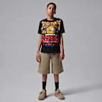 Jordan Big Kids' Gold 6 Times Since '84 T-Shirt