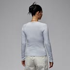 Jordan 女款長袖羅紋上衣