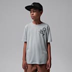 Playera de aviador retro para niños talla grande Air Jordan 5