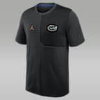 Florida Sideline Coach Men's Jordan Brand Dri-FIT College Top