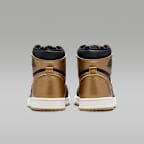 Air Jordan 1 Retro High OG 'Black and Gold' Men's Shoes