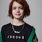 Playera bordada para niños talla grande Jordan