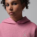 Sudadera con gorro sin cierre para niños talla grande Jordan