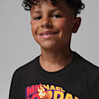 Playera con diseño de videojuego para niños talla grande Jordan