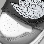 Sky Jordan 1 Baby and Toddler Shoe