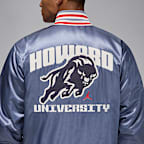 Chamarra universitaria para hombre Jordan MVP x Howard University