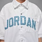 Jordan Flight Women's Woven Short-Sleeve Top