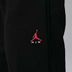 Jordan Brooklyn Fleece zweiteiliges Set mit Rundhalsshirt (jüngere Kinder)