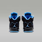 Air Jordan 5 "Black Carolina" Big Kids' Shoes
