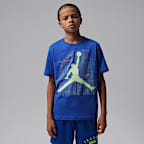 Playera Jordan Jumpman Grid Blur para niños talla grande