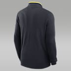 Michigan Courtside Men's Jordan Brand Dri-FIT College Half-Zip Top