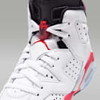 Air Jordan 6 Retro 'White Infrared' Older Kids' Shoes