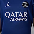 パリ サンジェルマン (PSG) 2024/25 スタジアム フォース ジュニア ジョーダン Dri-FIT サッカー レプリカ ユニフォーム