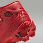 Tacos de futbol para niños de preescolar/grandes Jordan 1 Mid