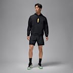 เสื้อมีฮู้ดผ้าฟลีซผู้ชายแบบสวม Zion