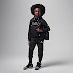 Sudadera con gorro sin cierre para niños talla pequeña Jordan "See Me Shine"