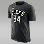 Milwaukee Bucks Statement Edition Men's Jordan NBA T-Shirt
