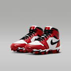 Jordan 1 Mid Little/Big Kids' Cleats