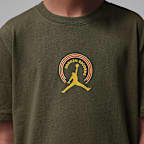 Playera Broken Records para niños talla grande Jordan