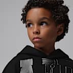 Conjunto de dos piezas de tejido Fleece Shock and Ahhh para niños talla pequeña Jordan