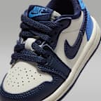 Jordan 1 Retro Low 'Obsidian' Baby/Toddler Shoes