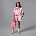 Playera estampada Triple Team para niños talla grande Jordan