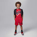 Shorts de malla para niños de talla pequeña PE Jordan