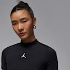 ジョーダン ウィメンズ ショートスリーブ ニット クロップ トップス