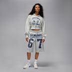 Sudadera con gorro y cierre completo para mujer Jordan Flight Fleece x Howard University