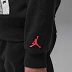 Dwuczęściowy zestaw z bluzą dla maluchów Jordan Brooklyn Fleece AJ6