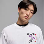 T-shirt folgada com grafismo Jordan Flight para mulher