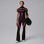 Playera de cierre completo Dri-FIT para mujer Jordan Sport Flightweight