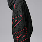 Sudadera con gorro sin cierre de tejido Fleece Brooklyn Fireside para niños talla grande Jordan