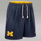 Michigan Sideline Reversible Men’s Jordan Brand Dri-FIT College Shorts