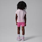 Jordan Toddler Boxy T-Shirt and Bike Shorts Set