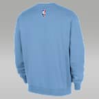 Sudadera de cuello redondo de tejido Fleece Jordan de la NBA para hombre Memphis Grizzlies Statement Essentials