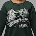 ジョーダン ブルックリン フリース ウィメンズ クルーネック スウェットシャツ