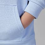 Conjunto de sudadera con gorro sin cierre de French Terry Brooklyn de dos piezas infantil Jordan