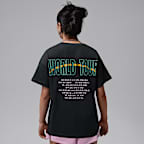 Playera Geo World Tour para niños talla grande Jordan