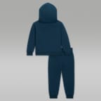 Conjunto de 2 peças com hoodie pullover Jordan Brooklyn Fleece para bebé (12-24 meses)