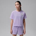 Playera Secret Garden Collegiate para niños talla grande Jordan