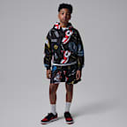 Jordan Big Kids' Mike's Flight Kit Pullover Hoodie