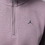 Playera cropped con cierre de 1/4 para mujer Jordan Brooklyn