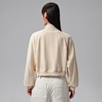 Jordan Brooklyn Fleece Women's Cropped 1/2-Zip Pullover