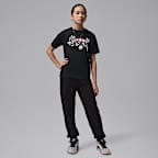 T-shirt floral Puff Jordan Júnior